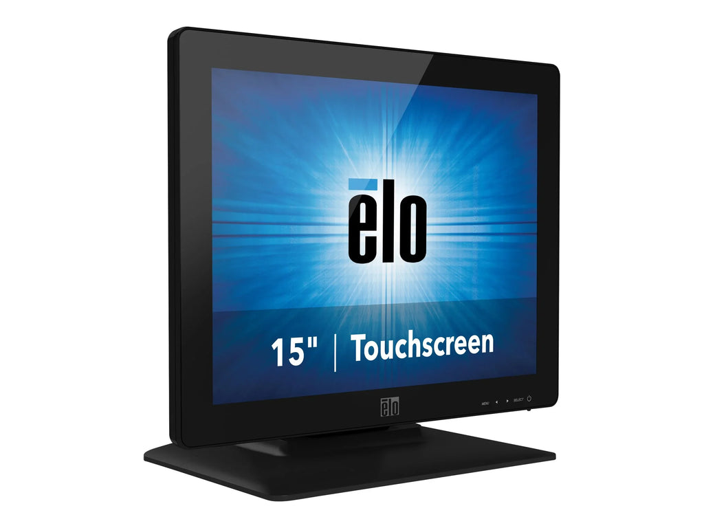 Elo Touch E394454 1523l 15-inch Lcd Touchscreen Monitor - 720p - 700:1 - 225 Cd/m2 - 25 Ms - Vga Dvi - Black