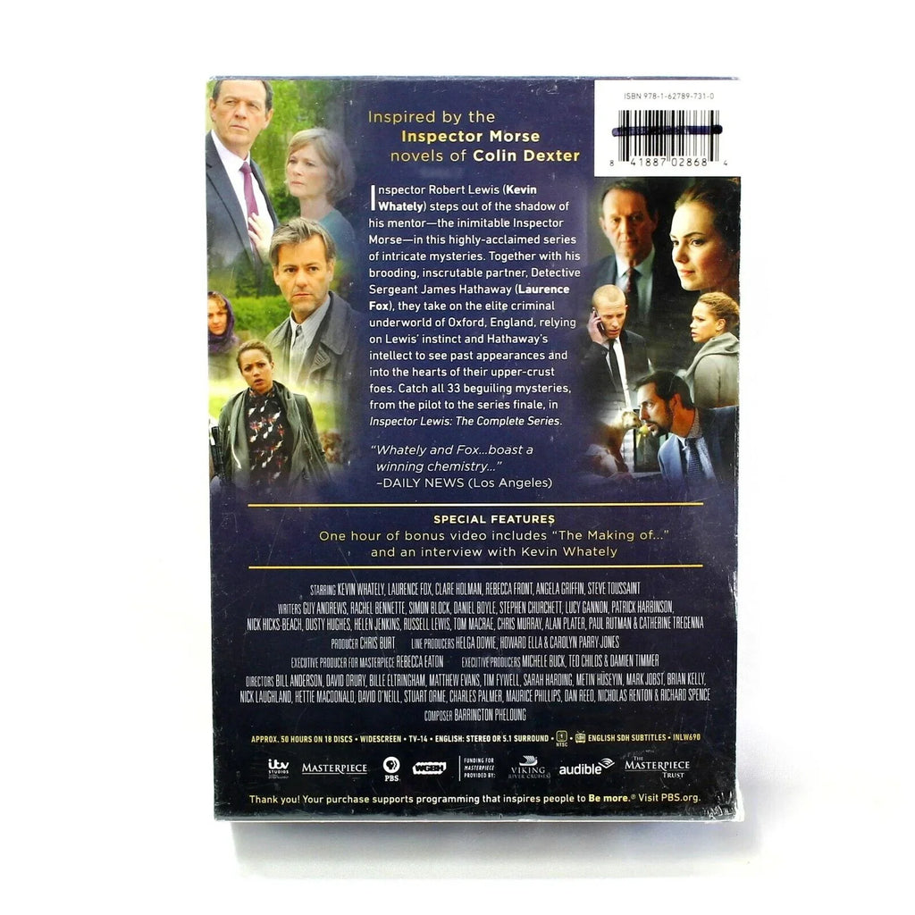 Inspector Lewis: The Complete Sizeeries. 18 DVD
