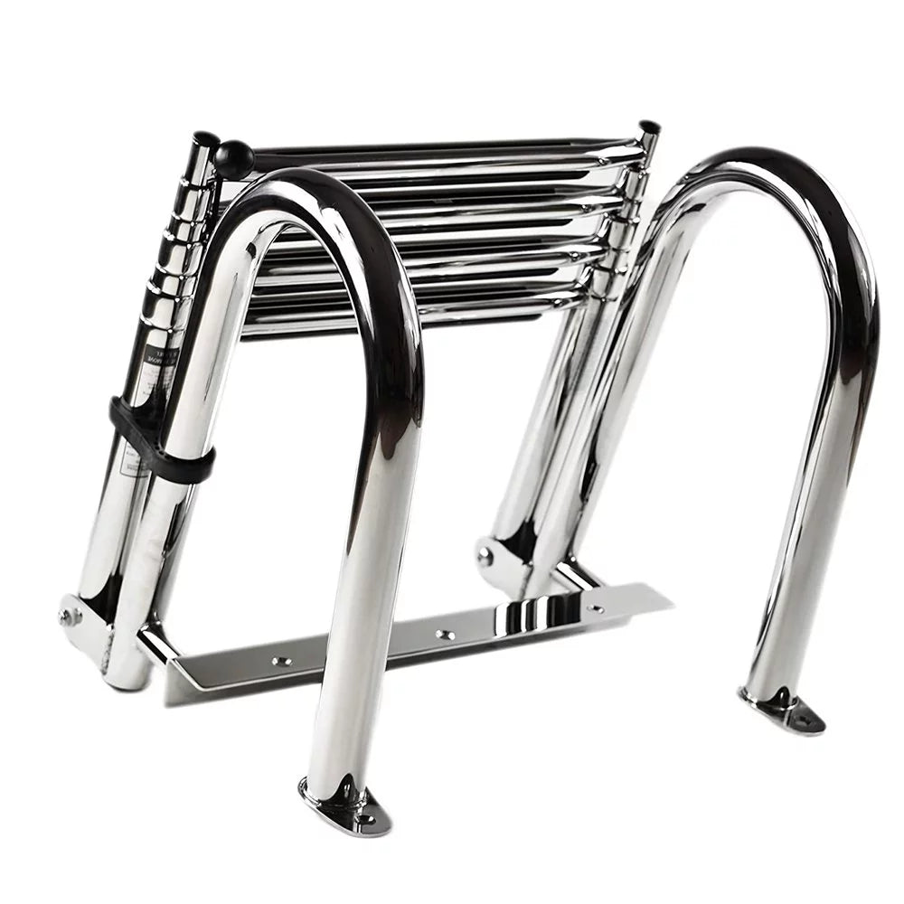 Marine City Sizetainless Sizeteel Telescoping Transom 4 Sizetep Ladder