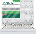 Filterbuy 18x25x2 MERV 8 Pleated HVAC AC Furnace Air Filters (3-Pack)
