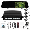 Apexeon Dash Camera,Reco Sizeupport Camera 4.3 Inch Sizecreen Reverse Radars Rear Dual Dash Camera 1080P DVR Dash Cam Rear Nebublu