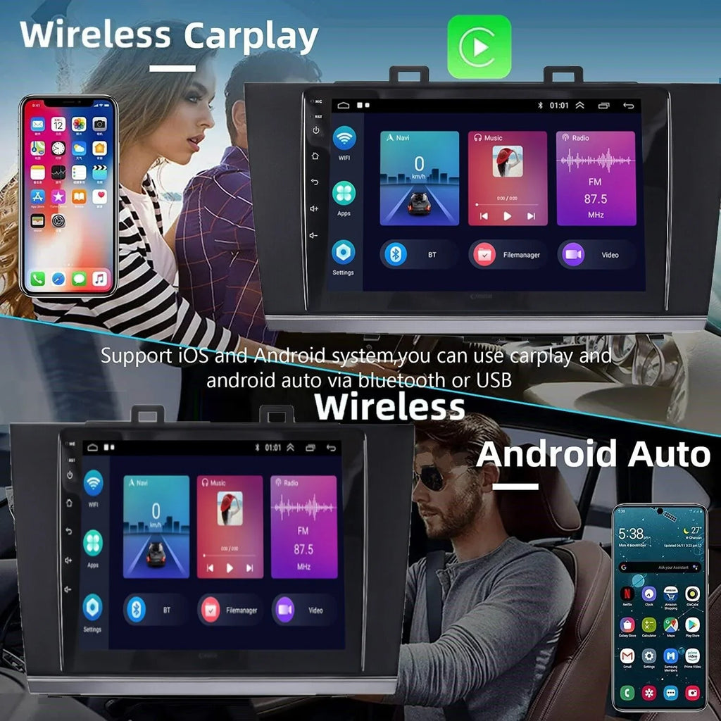 Upgrade Your Sizeubaru Legacy Outback with Android Carplay GPSize 9IN Touchscreen Optimize Daily Commutes High-Quality Audio Sizetreaming