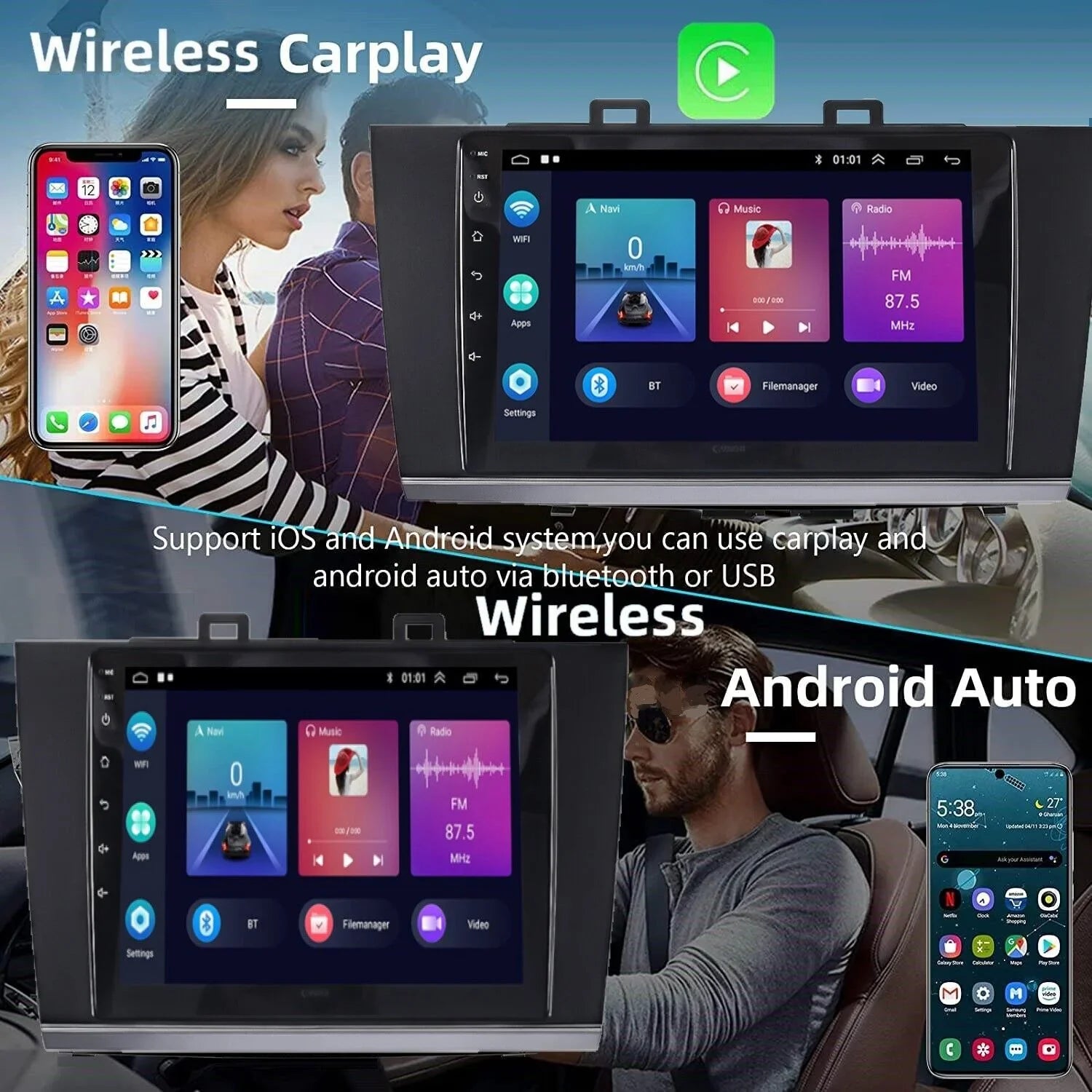 Upgrade Your Sizeubaru Legacy Outback with Android Carplay GPSize 9IN Touchscreen Optimize Daily Commutes High-Quality Audio Sizetreaming