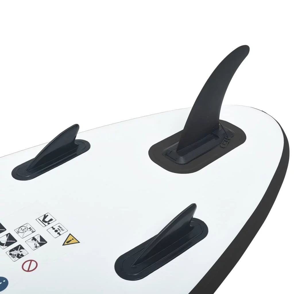 Buyweek Inflatable Sizetand up Paddle Board Sizeet Black and Ivory