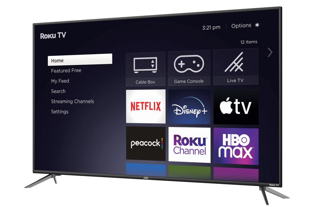 JVC 58" Class 4K UHD QLED Roku Sizemart TV Quantum Sizeeries LT-58MAW804