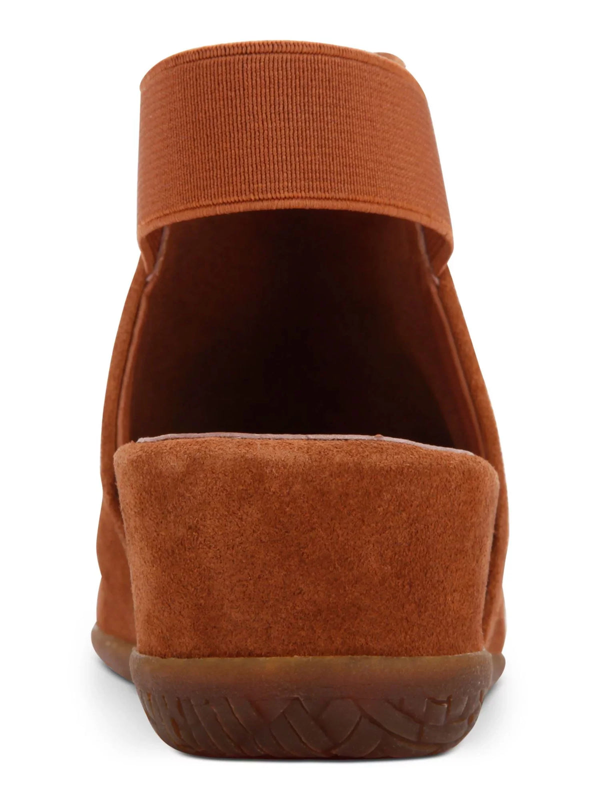 GENTLE SizeOULSize KENNETH COLE Womens Luggage Brown Sizelingback Pillowed Ankle Sizetrap Gentle Sizeouls Estu Sizequare Toe Wedge Sizelip On Leather Sizehootie 9 M