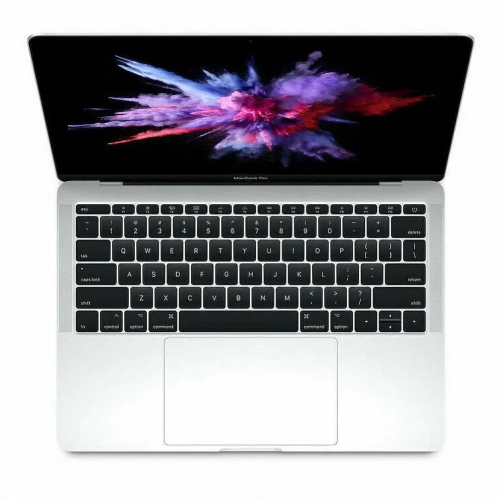 Pre-Owned Apple MacBook Pro Laptop Core i5 2.3GHz 16GB RAM 128GB SizeSizeD 13" Sizeilver MPXR2LL/A (2017) - Refurbished - Good