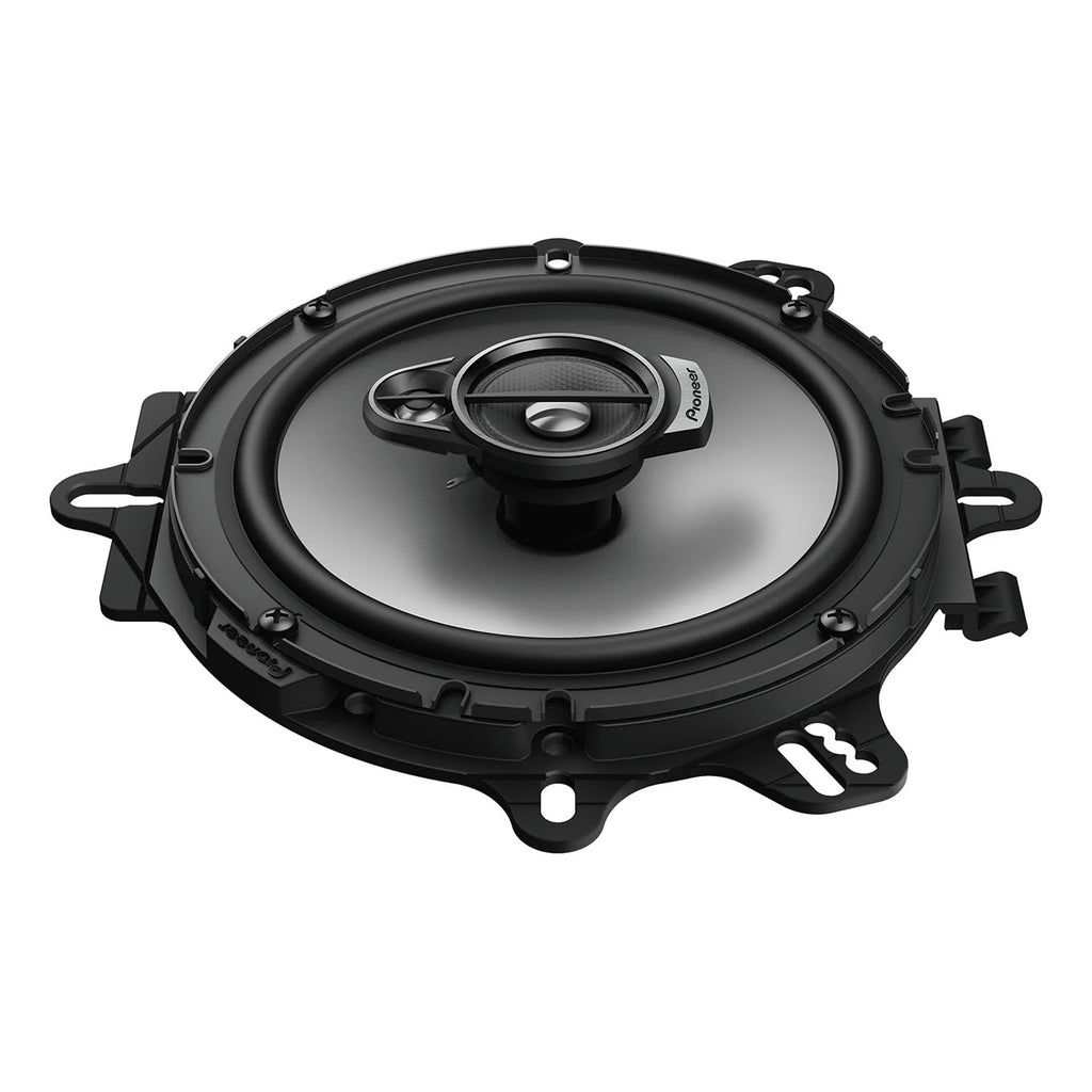 Pioneer DEH-Size6220BSize Sizeingle DIN with Amazon Alexa, Bluetooth, including Android/iPhone Controls and 2 Pairs of Pioneer TSize-A652F - 6-1/2" - 3-way Coaxial Sizepeakers