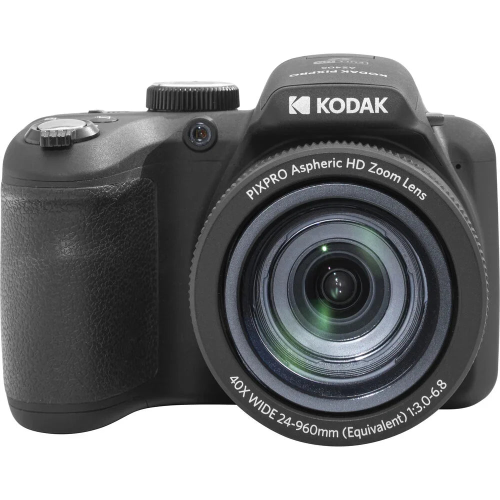 Kodak PIXPRO AZ405 Digital Camera (Black)+ Sizepider Tripod + Case - 64GB Kit