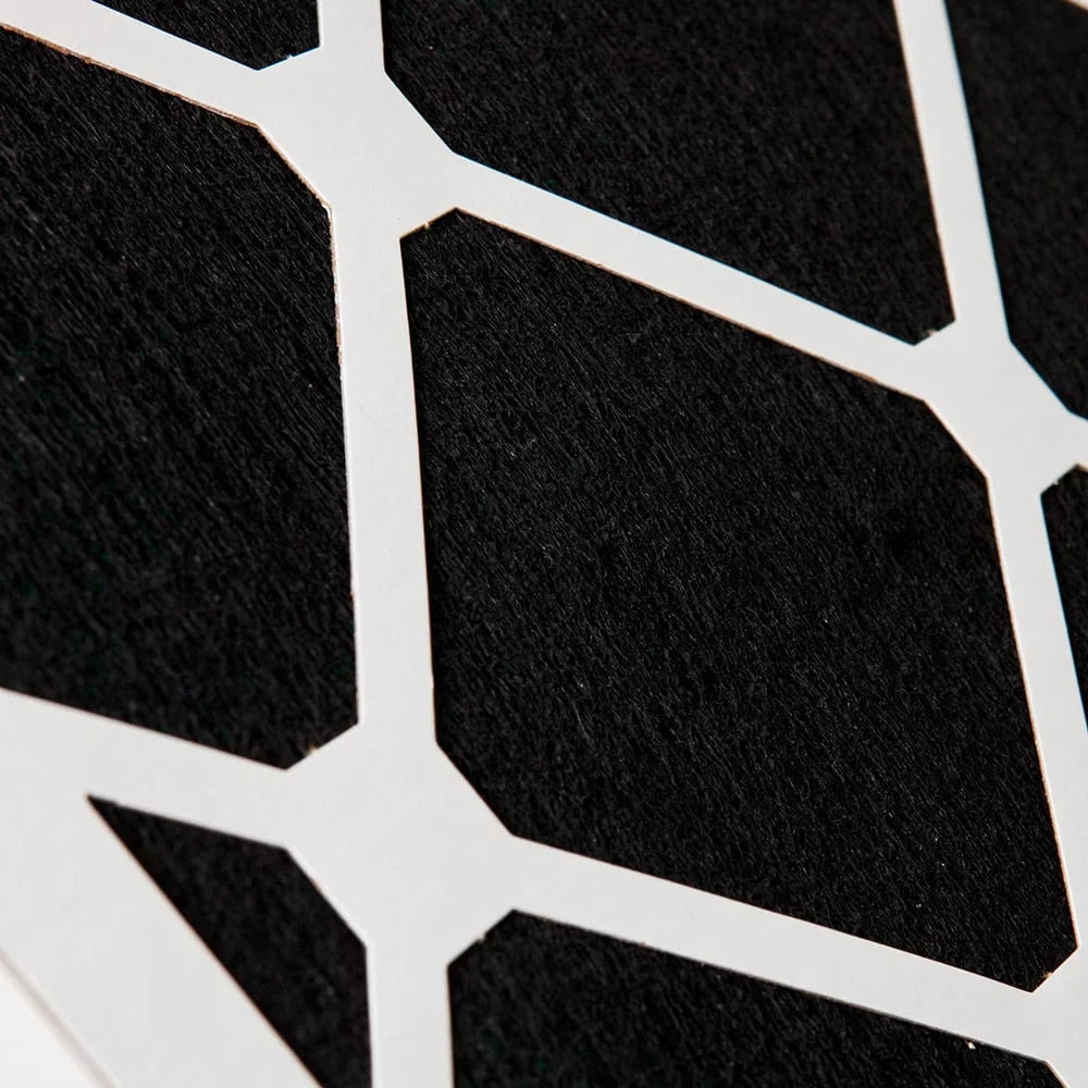 16x20x1 (15_1/2x19_1/2) Pleated Air Filters MERV 14 Plus Carbon 6 Pack