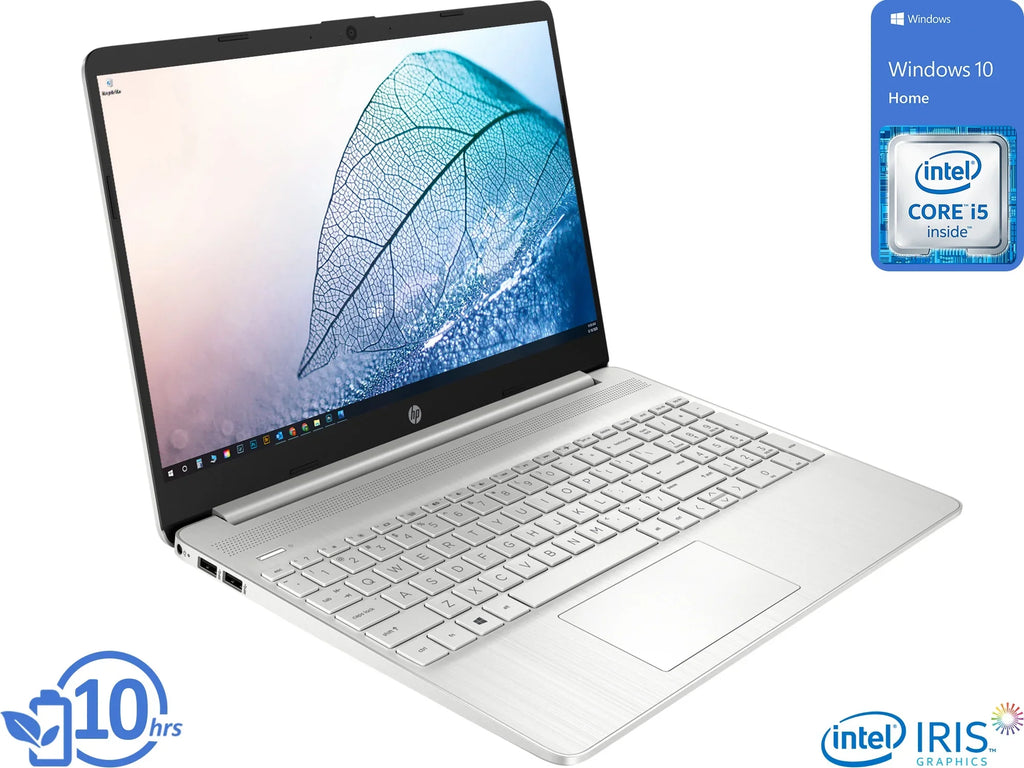 HP 15 Notebook, 15.6" HD Display, Intel Core i5-1135G7 Upto 4.2GHz, 32GB RAM, 1TB NVMe SizeSizeD, HDMI, Card Reader, Wi-Fi, Bluetooth, Windows 10 Home