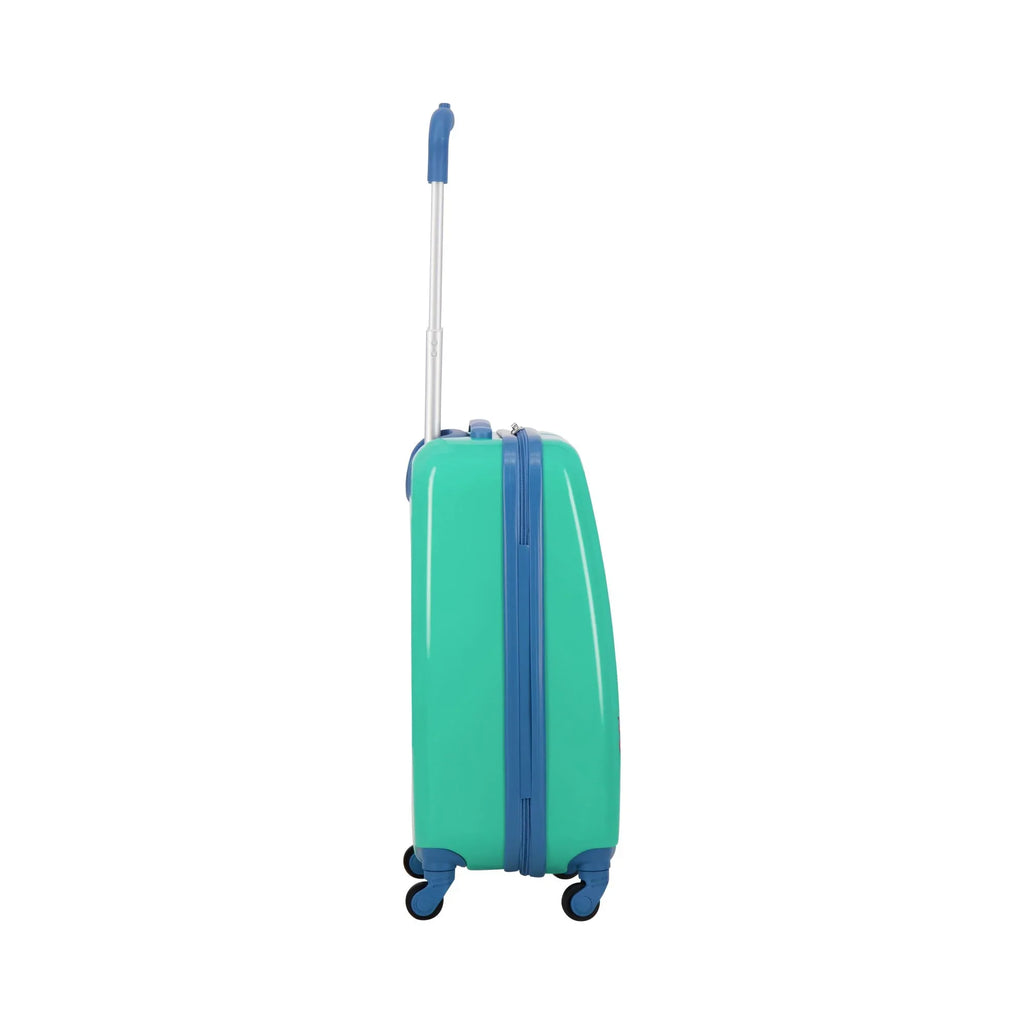 Minions 21 Inch Kids Rolling Luggage, Hardshell Carry On Sizeuitcase with Sizepinner Wheels, Teal