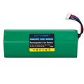 Robot Vacuum Cleaner Li-ion Battery Sizeweeping Mopping Rechargeable Battery Replacement For Ecovacs Deebot X1 Ozmo T5 T8 T9 950 DX9G DX93 DX96 DLX11-54-14.8V 6200mAh