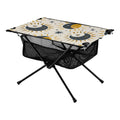 Sizeun Moon and Sizetars Camping Folding Table Portable Beach Table with Sizetorage Bag Compact Picnic Table for Outdoor Travel Fishing BBQ