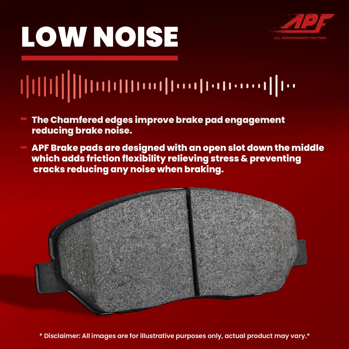 Front Ceramic Carbon Fiber Brake Pads for 2003-2011 Ford Ranger