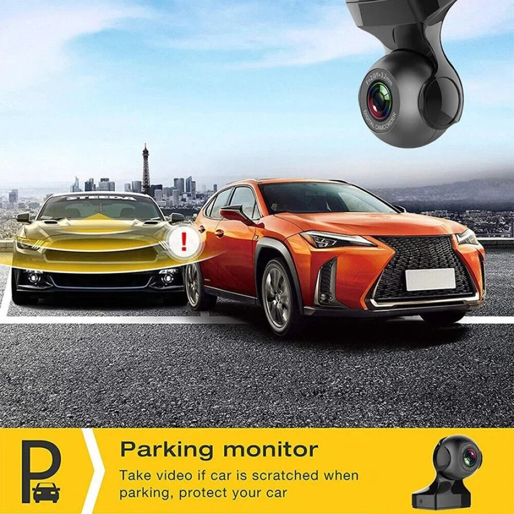 Dash Cam 170&deg; WiFi  Cam Recorder - 1080P HD Car Camera
