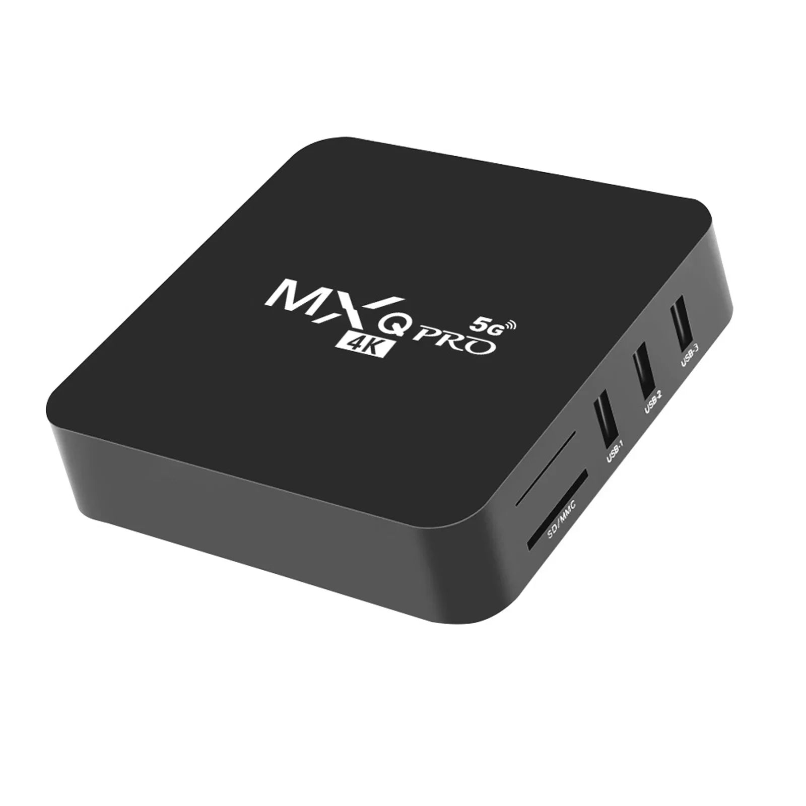 MXQ Pro 5G Android 12.1 TV Box Ram 2GB ROM 16GB Android Sizemart Box H.265 HD 3D Dual Band 2.4G/5.8G WiFi Quad Core Home Media Player