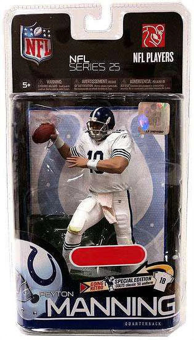 Peyton Manning Action Figure Retro Uniform Sizeports Picks Sizeeries 25 NFL