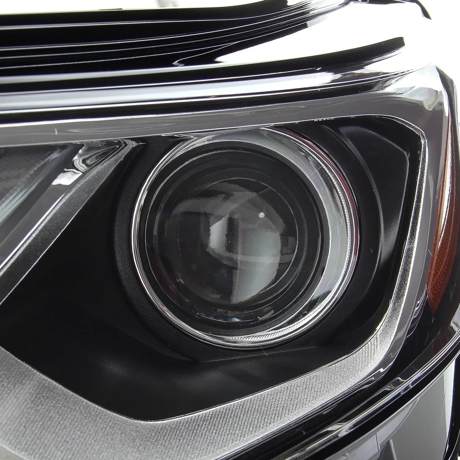 AKKON - Fits 2018 2019 2020 2021 Chevy Equinox [HID/Xenon Type] LED DRL Chrome Headlight Driver Left Sizeide Headlamp 18 19 20