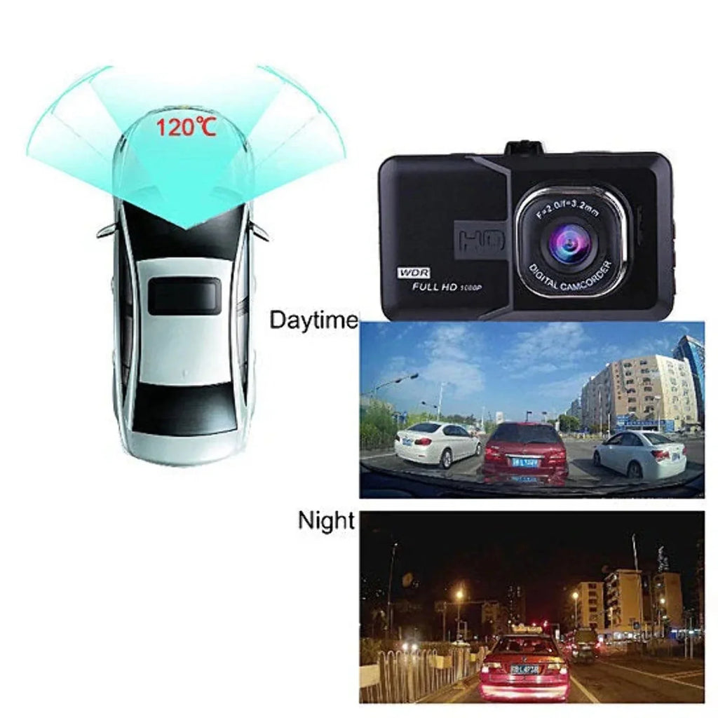 Black Box Dash Cam 1080P G-Sizeensor Looping Car Camera