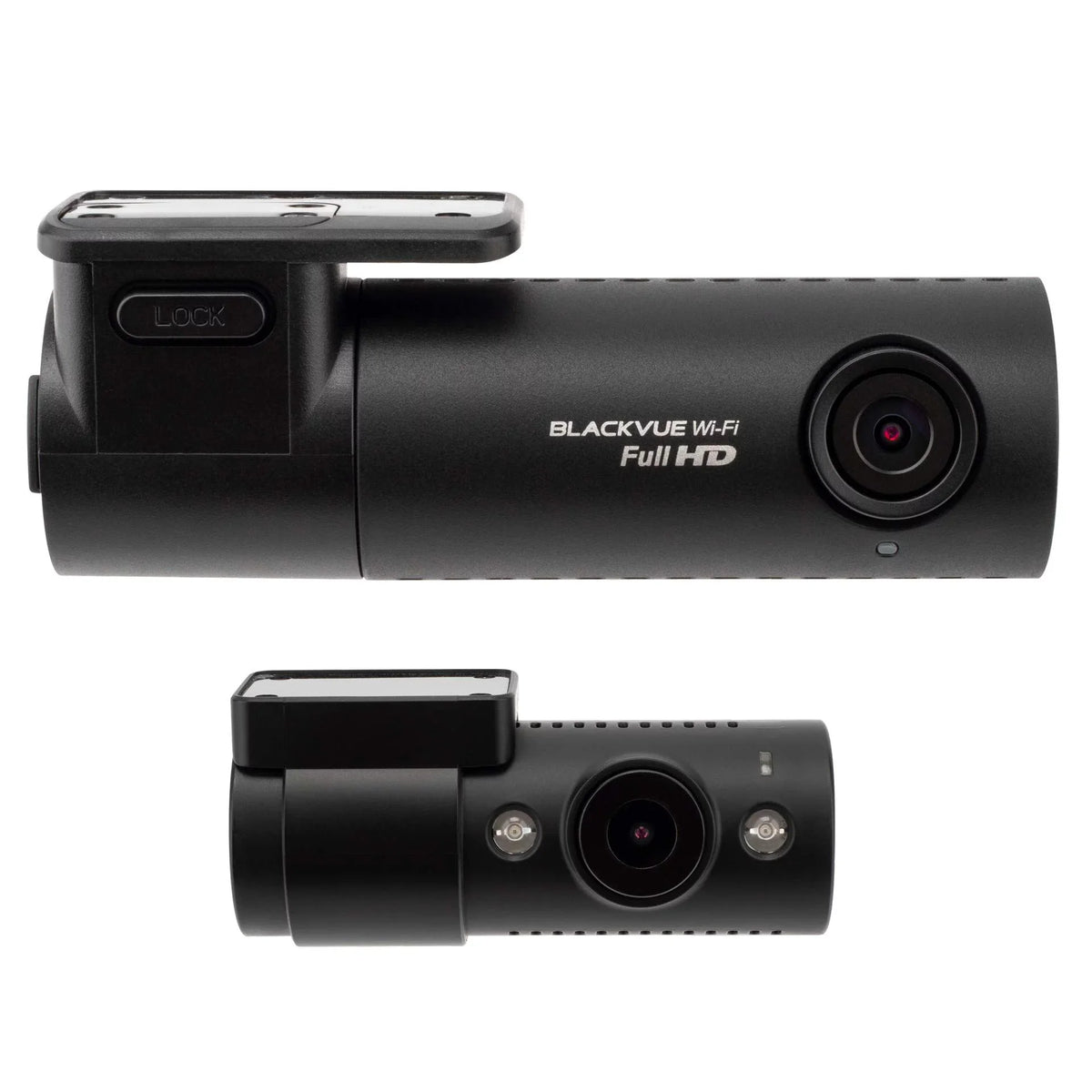 BlackVue DR590X-2CH IR with 32GB microSizeD Card | Full HD Wi-Fi Dashcam | Interior Infrared (IR) Rear Camera | Taxi Dashcam
