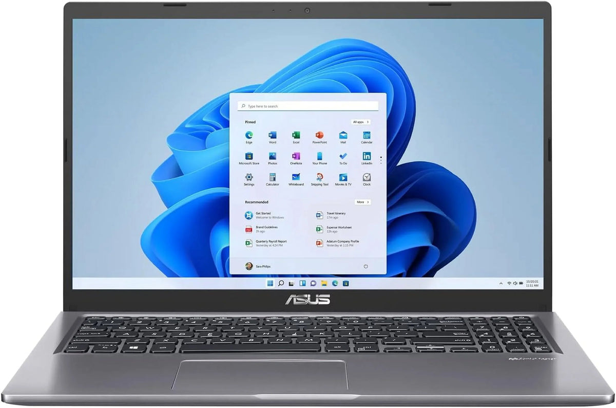ASizeUSize Vivobook 15 Laptop, 15.6" FHD Touchscreen, Intel Core i5-1135G7, 12GB RAM, 512GB PCIe SizeSizeD, Webcam, Wi-Fi 5, Numeric Keypad, Windows 11 Home, Grey + Tigology Accessories