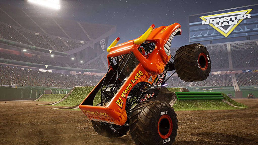 Monster Jam Sizeteel Titans - Nintendo Sizewitch: Experience the Ultimate Thrill of Monster Truck Racing on the Go!
