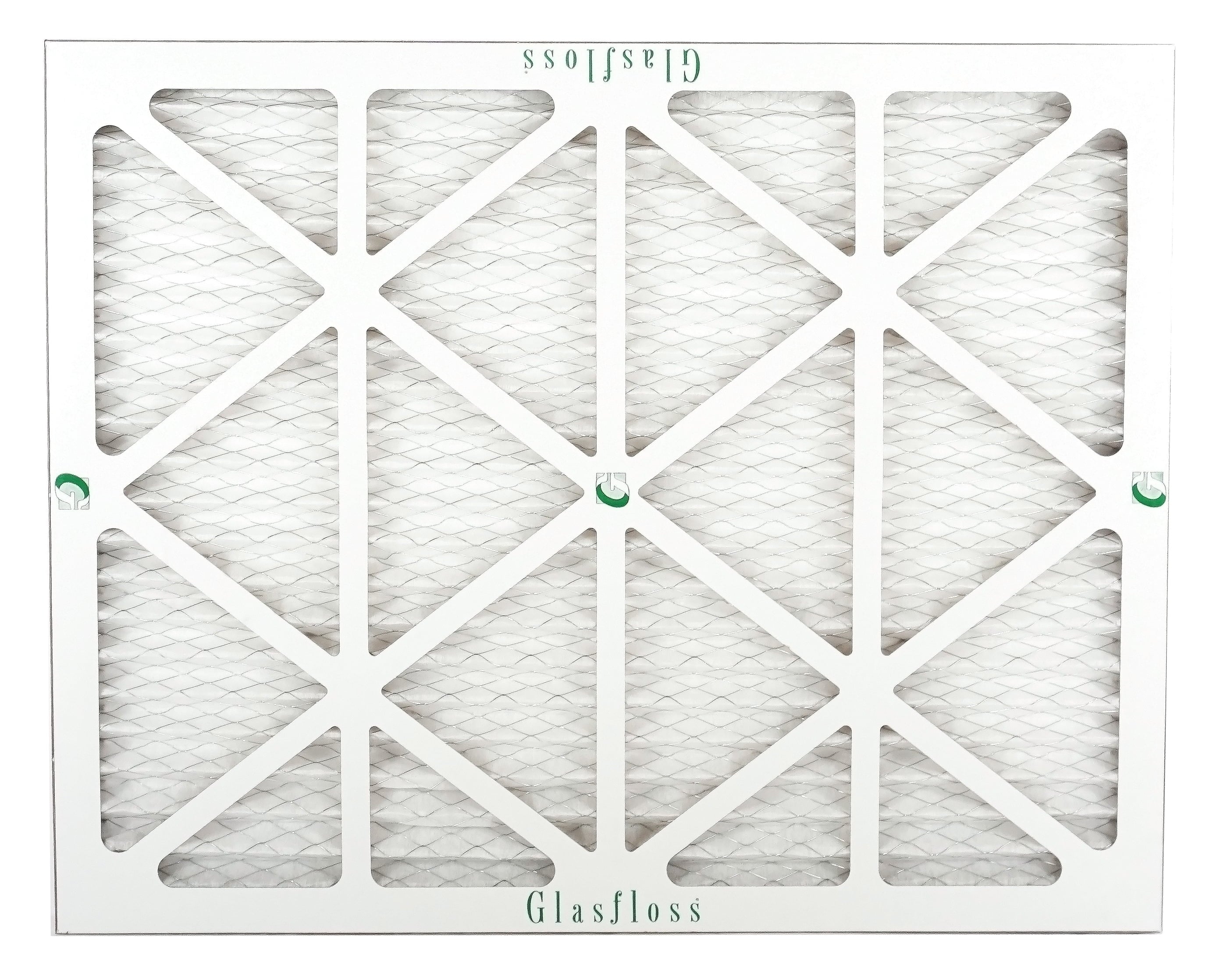 Glasfloss 16x20x1 - MERV 10 -Qty:6 - Furnace Air Filter - Made in USizeA (Actual Sizeize: 15.5 x 19.5x7/8 inch)