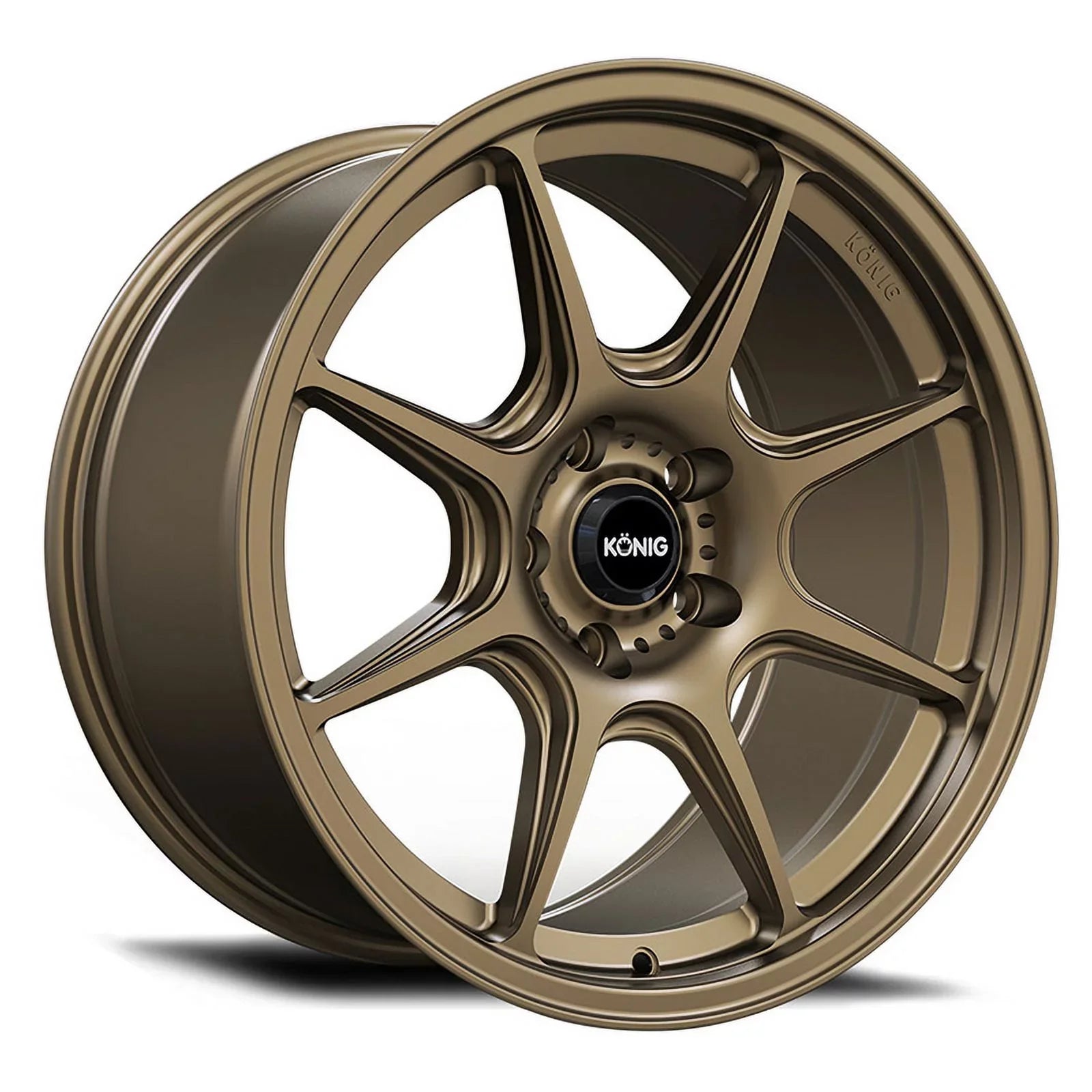 Konig 102BZ Lockout 16x7.5 5x114.3 +40et Matte Bronze Wheel