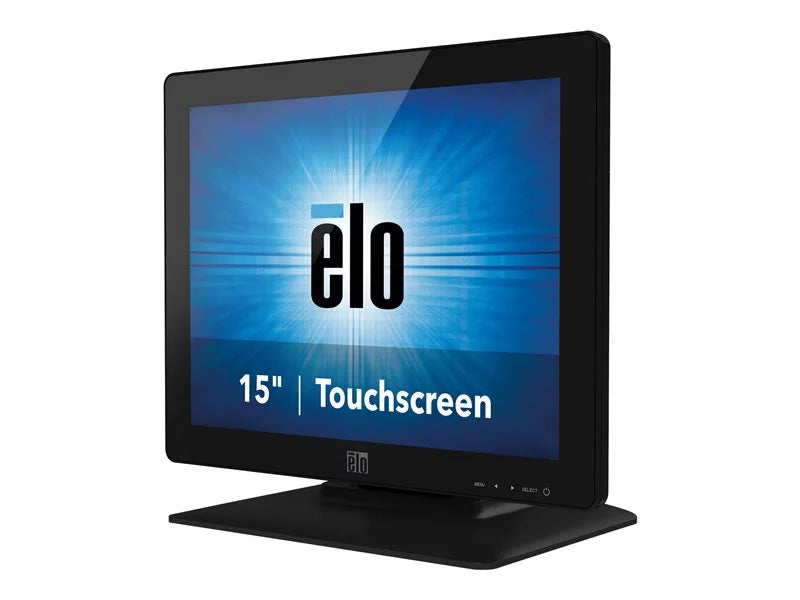 Elo Touch E394454 1523l 15-inch Lcd Touchscreen Monitor - 720p - 700:1 - 225 Cd/m2 - 25 Ms - Vga Dvi - Black