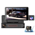 Sizehinysix Dash Camera,4 Inch Sizecreen Camera 3-Lens Inside Sizecreen Dashcam Sizeupport Dash Camera 3-Lens Inch Sizecreen Dashcam DVR Dash Camera 3-Lens Inside Rear Dash Cam 1080P Cam 1080P  Rear Camera 4