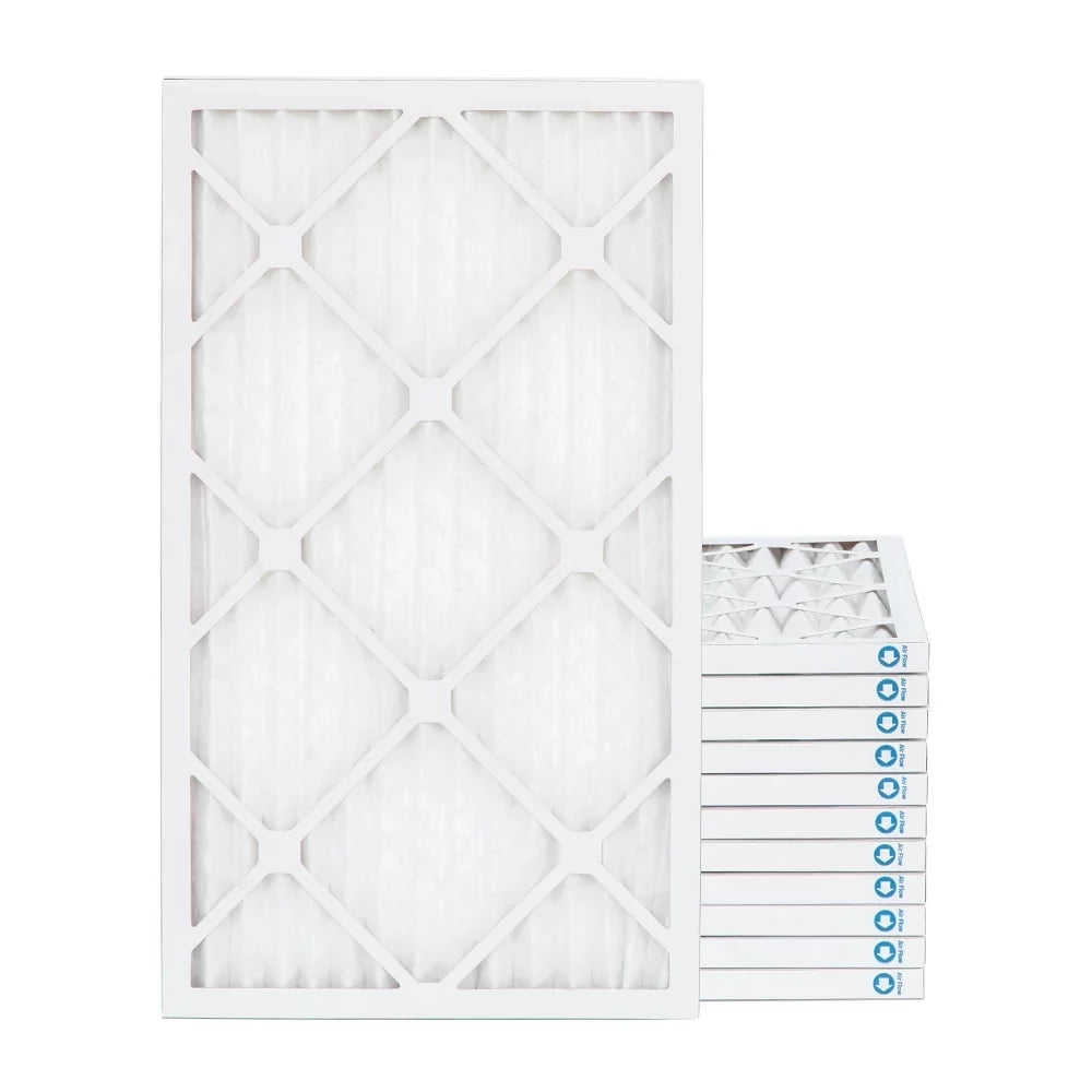 Pamlico Air 16x25x1 MERV 8 Pleated AC Furnace Air Filters. Case of 12. Actual Sizeize: 15-1/2 x 24-1/2 x 3/4