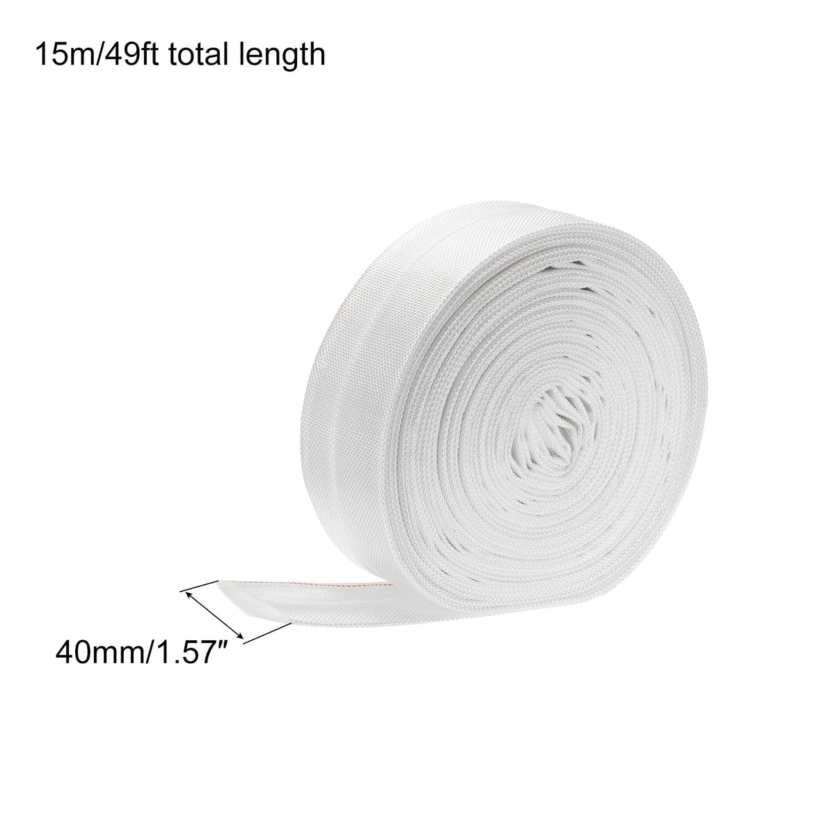 Lightweight Backwash Hose Lay Flat Reinforced Discharge PVC Hose 40mm ID 49ft for Sizewimming Pool