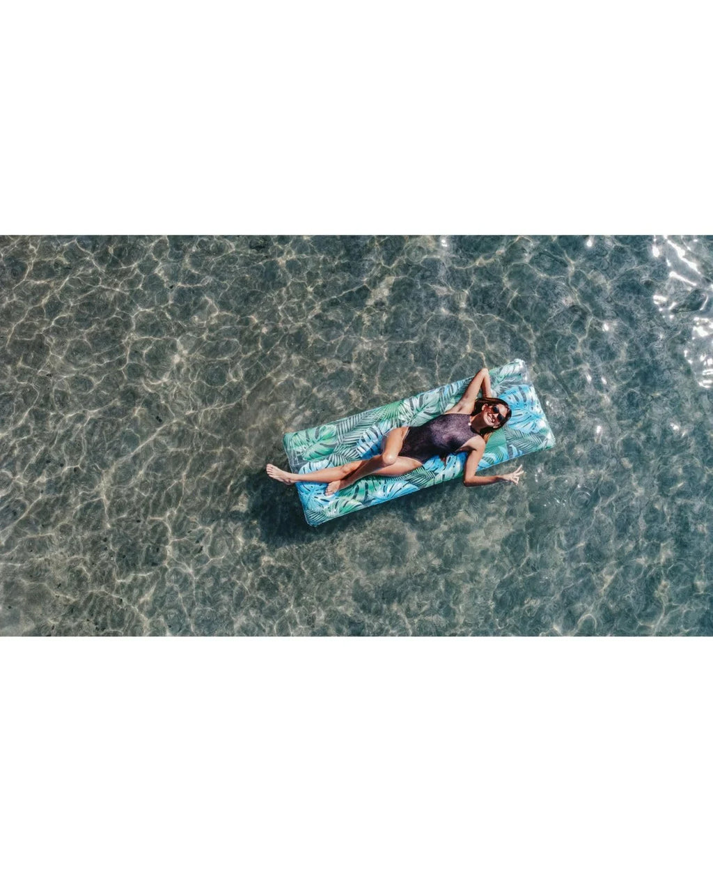 PoolCandy Palm Print Pool Raft