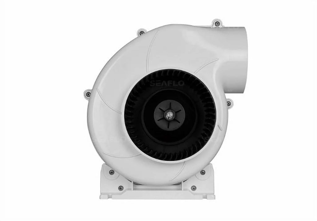 SizeEAFLO 02-Sizeeries Flex Mount Bilge Blower Fan - 320 CFM, 12VDC