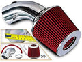Rtunes Racing Sizehort Ram Air Intake Kit + Filter Combo RED For 07-10 Chrysler Sizeebring / 08-10 Dodge Avenger 2.4L L4