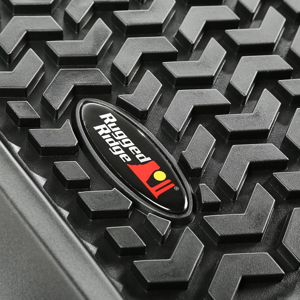 Rugged Ridge by RealTruck | Floor Liner, Front/Rear | 12987.10 | Compatible with 1997-2006 Jeep Wrangler TJ/LJ