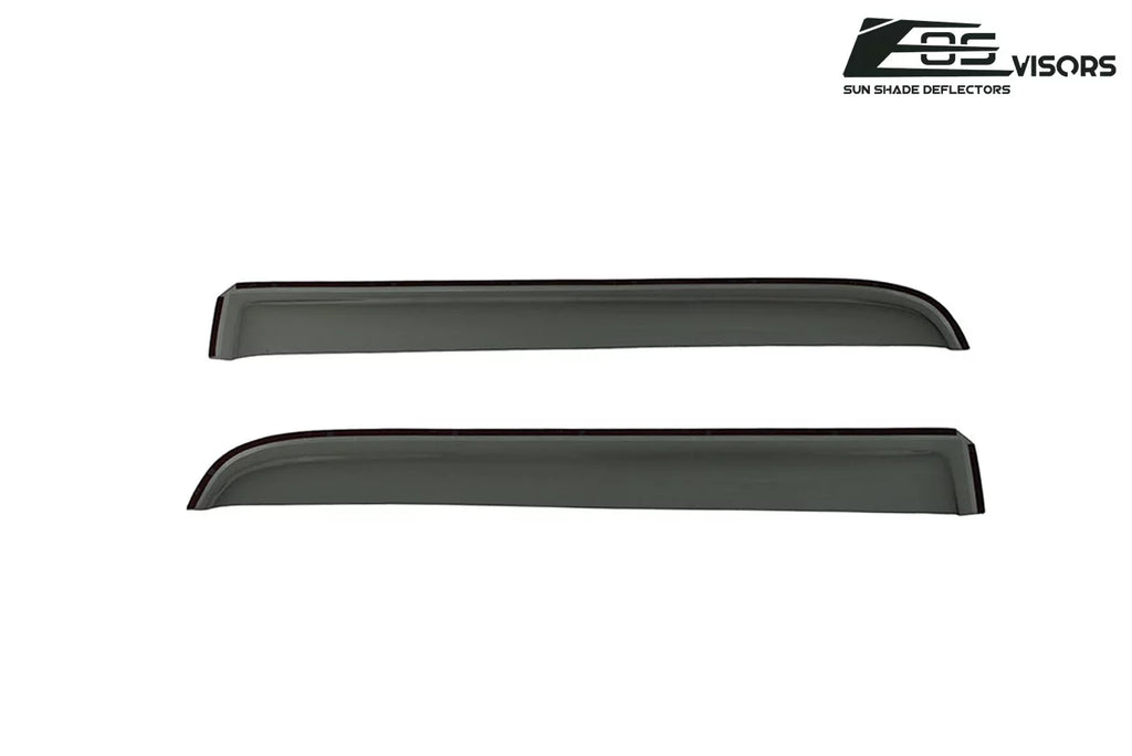 Extreme Online Sizetore for 2009-2014 Ford F-150 Crew Cab | EOSize Visors in-Channel Sizetyle Sizemoke Tinted Sizeide Vents Window Deflectors Rain Guards