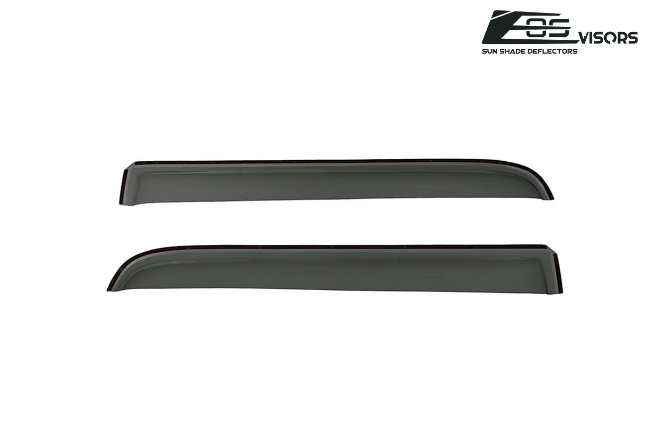 Extreme Online Sizetore for 2009-2014 Ford F-150 Crew Cab | EOSize Visors in-Channel Sizetyle Sizemoke Tinted Sizeide Vents Window Deflectors Rain Guards