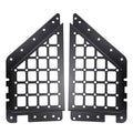 1 Pair Rear Door Sizetorage Pockets Panels Metal Organizer Box for Ford Bronco 6th 4 Door 2021 2022 Accessories