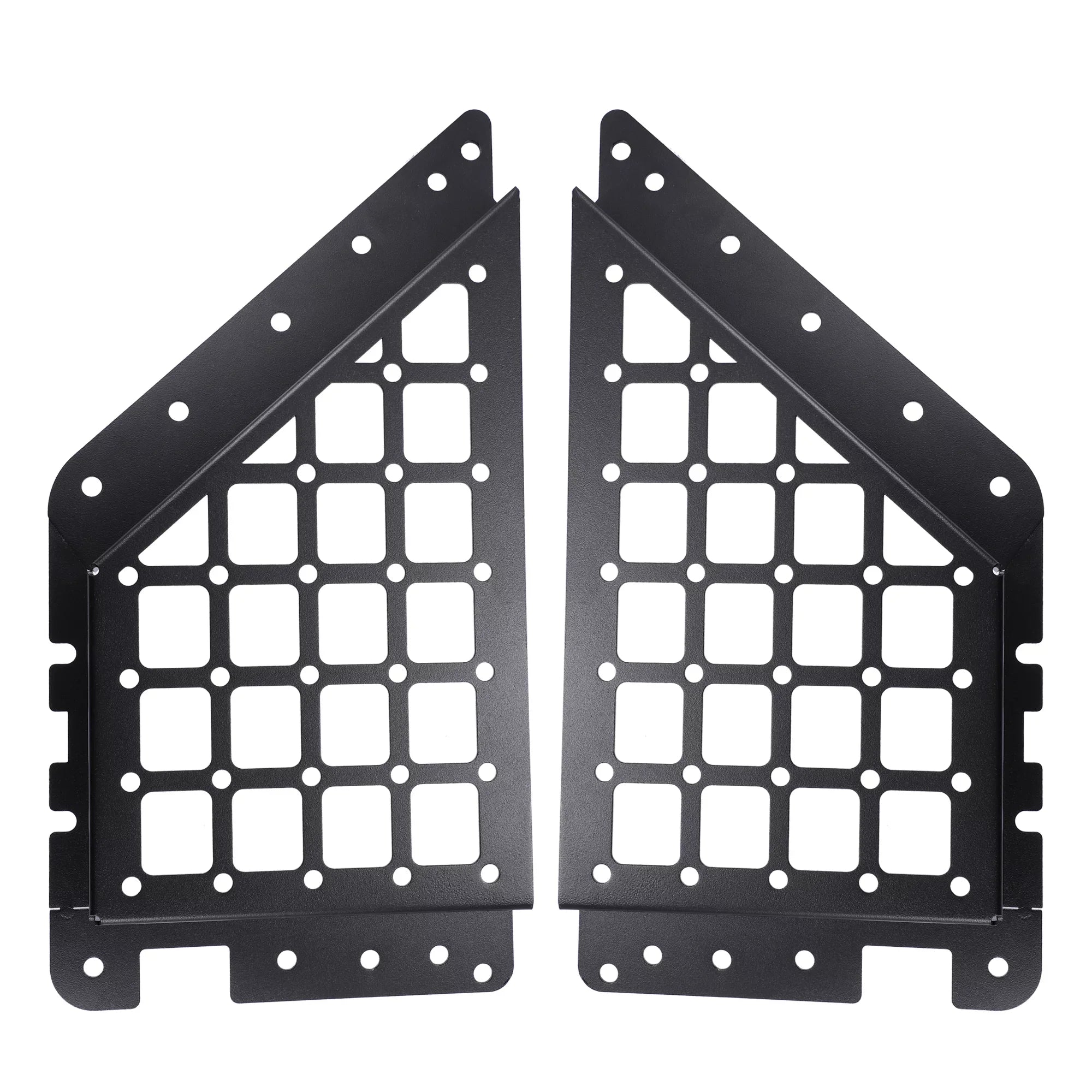 1 Pair Rear Door Sizetorage Pockets Panels Metal Organizer Box for Ford Bronco 6th 4 Door 2021 2022 Accessories