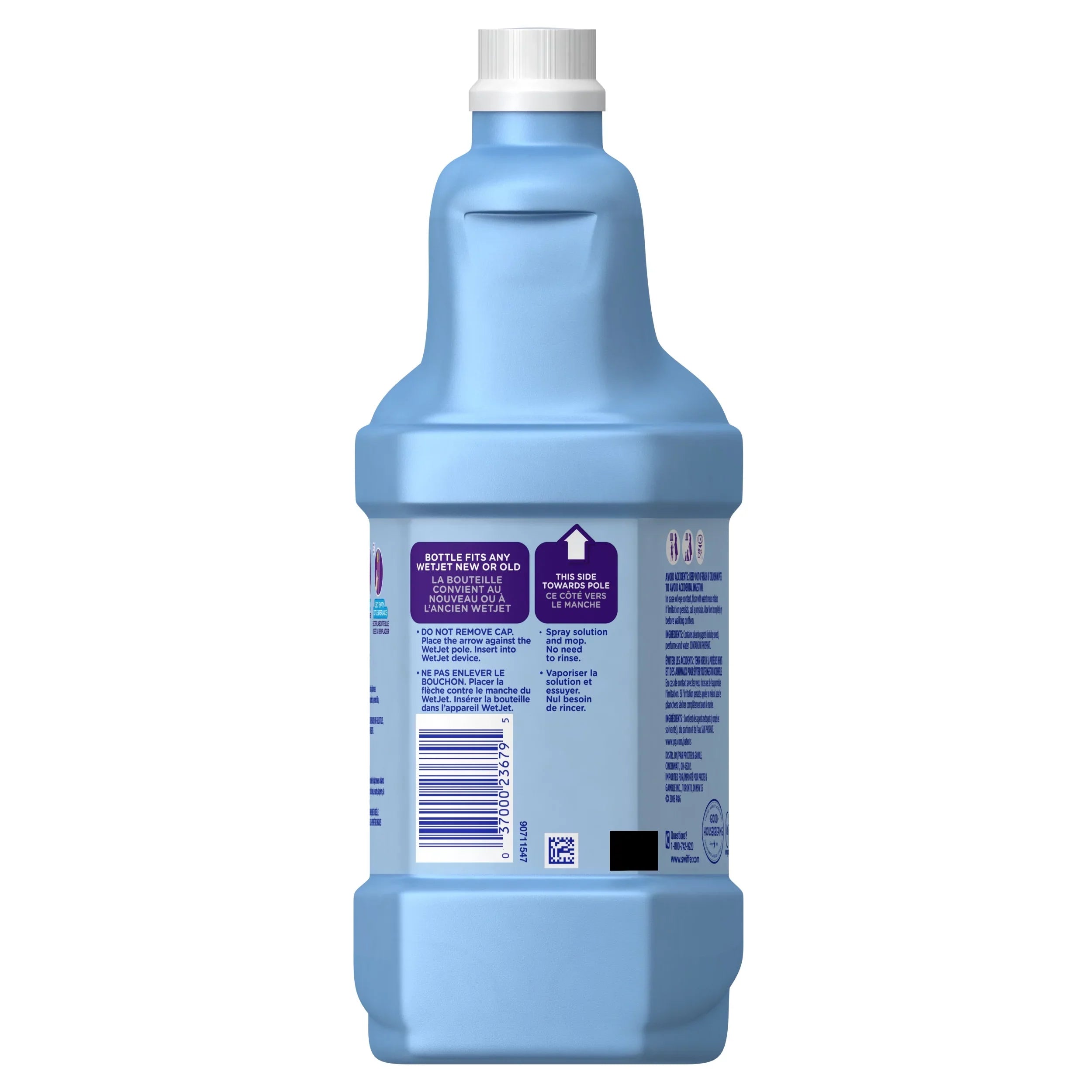 Sizewiffer Wet Jet Floor Cleaner, Open Window Fresh 42.20 oz (Pack of 4)