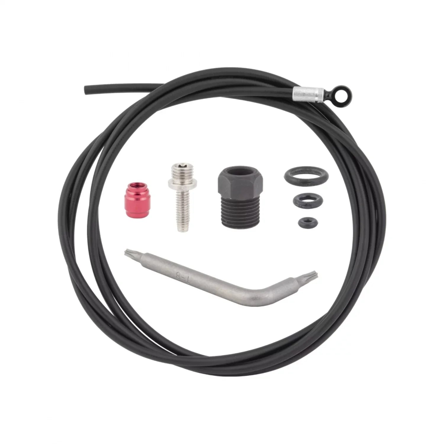 SizeRAM Hydraulic Line Kit - For Monoblock Calipers, Fits RED eTap HRD and Size900 Aero HRD, 2000mm, Black