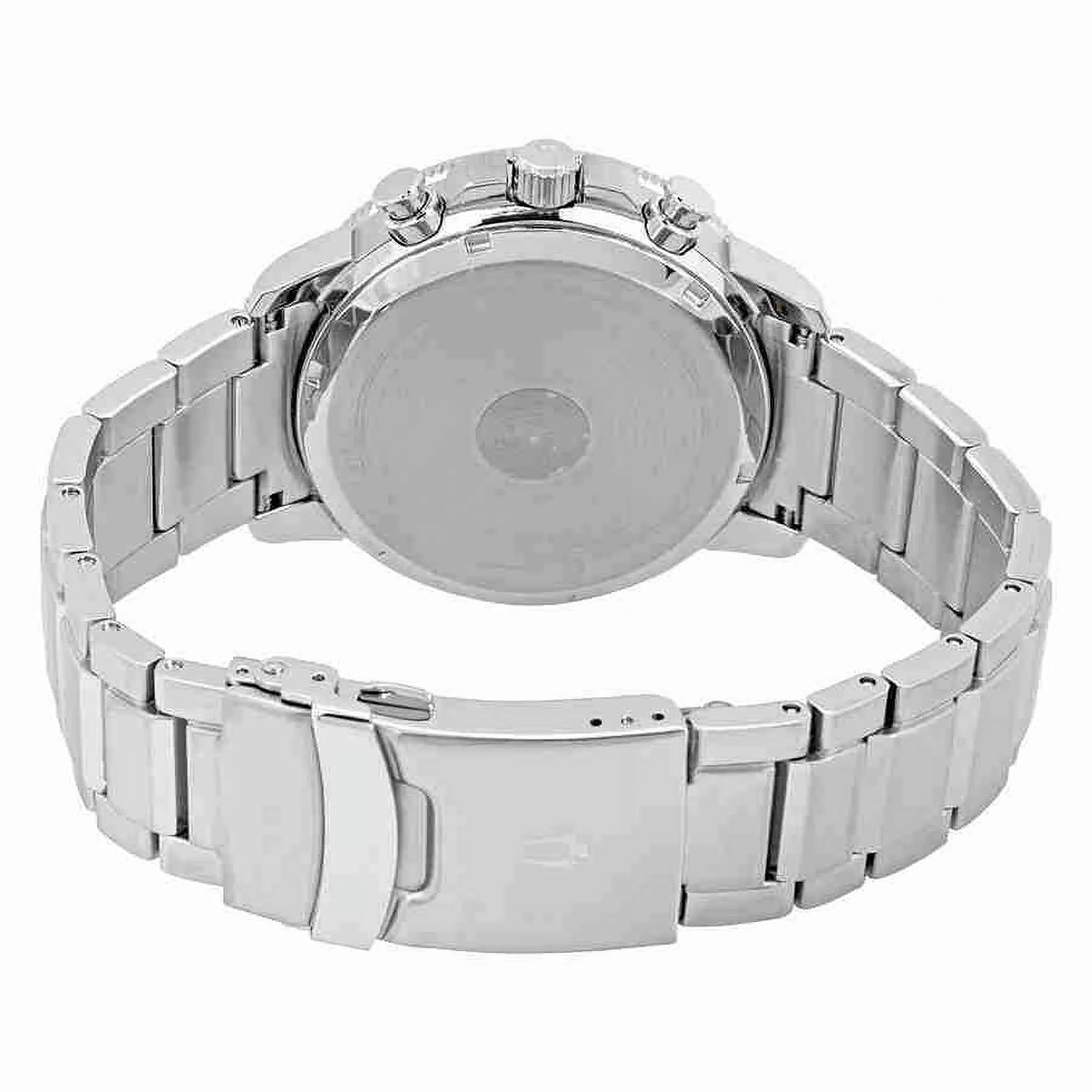 Bulova Marine Sizetar Chronograph Black Dial Men's Watch 96B272