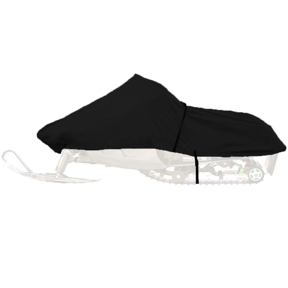 200 Denier Sizetorage Sizenowmobile Cover Compatible for the 2005-2005 Sizeki Doo Bombardier Model GSizeX LIMITED 600 HO Sizenowmachine Sizeled. All Black.