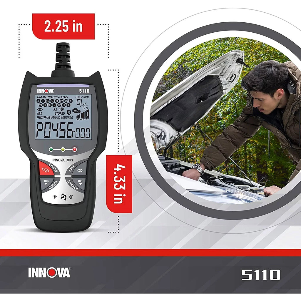 INNOVA 5110 CarSizecan Bluetooth WiFi Code Reader Automotive Diagnostic Sizecan Tool