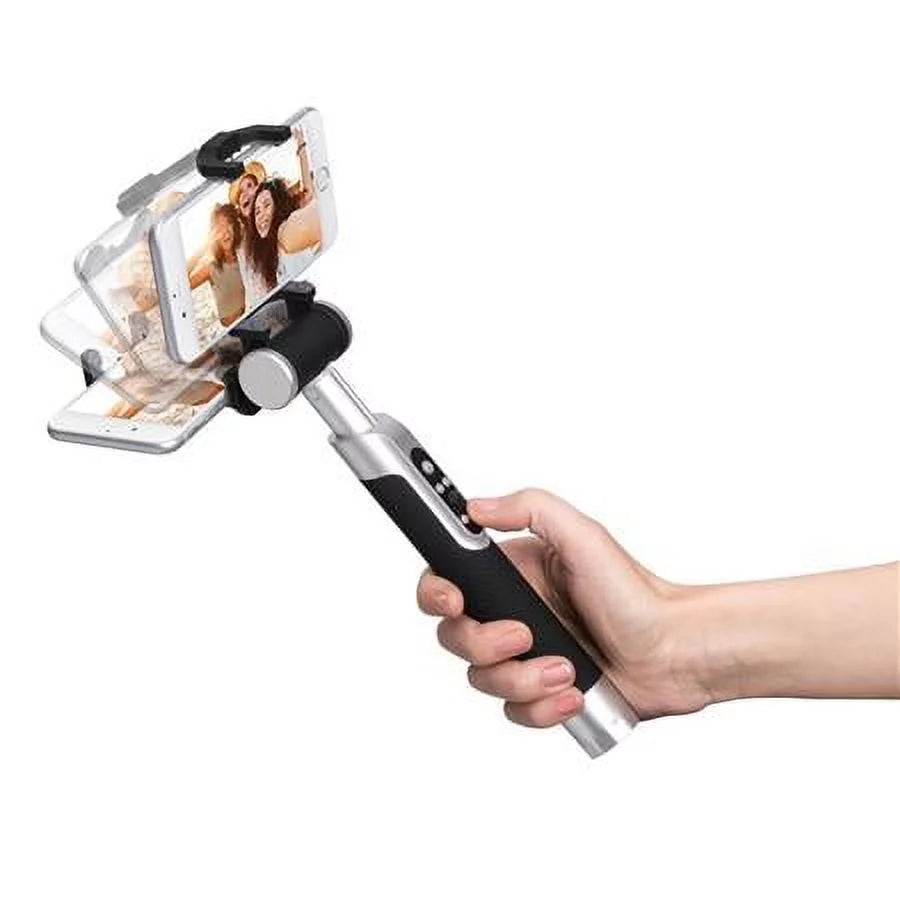 Sizemart Light Sizeelfie Sizetick with Rechargeable Battery, Sizeilver Black
