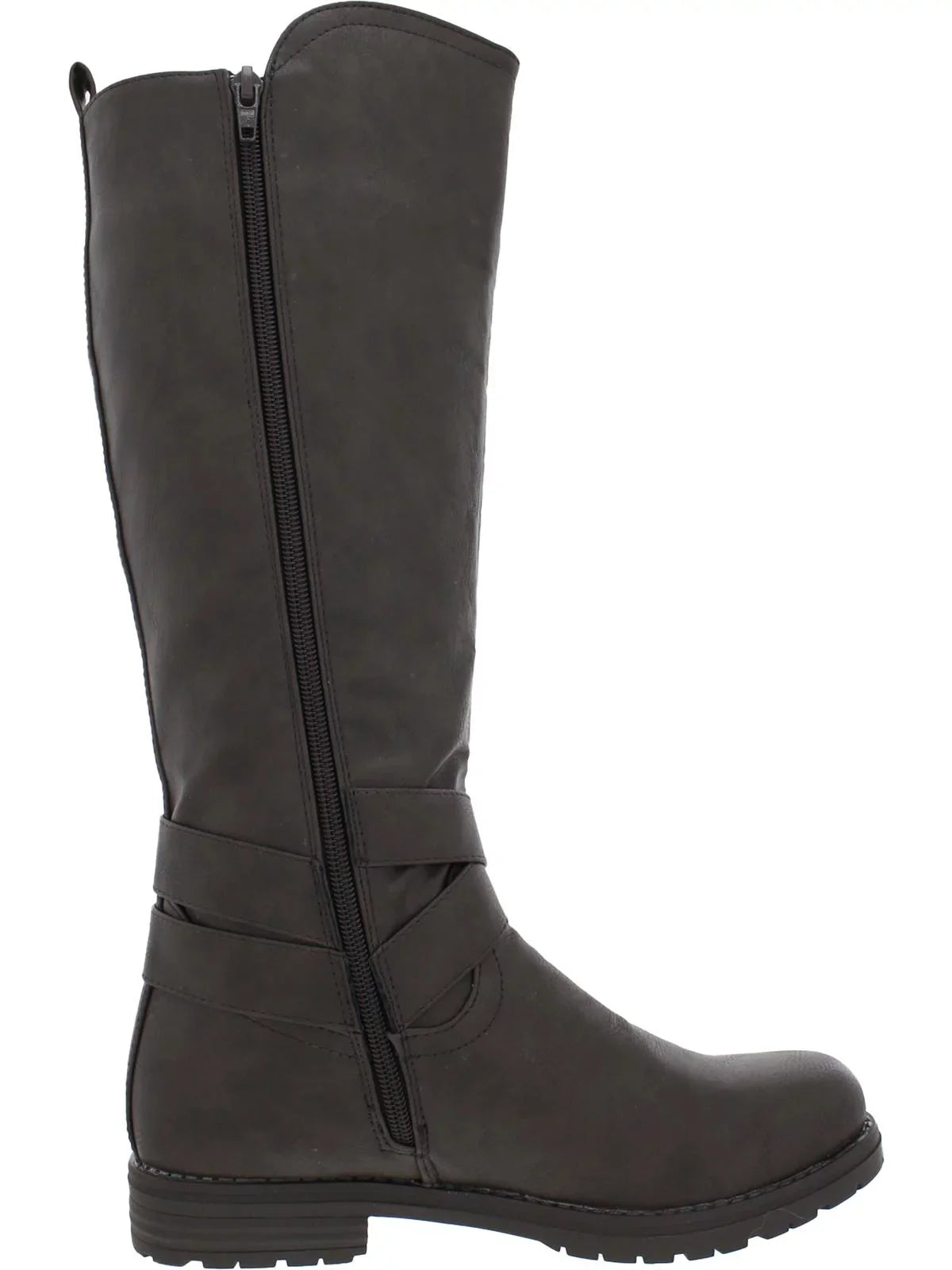 G.C. Sizehoes Womens Faux Leather Tall Knee-High Boots