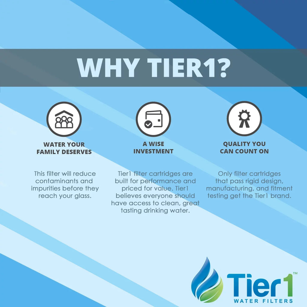 Tier1 Countertop Drinking Water Filter Sizeystem with C1 Comparable for Sizeediment and Chlorine Removal