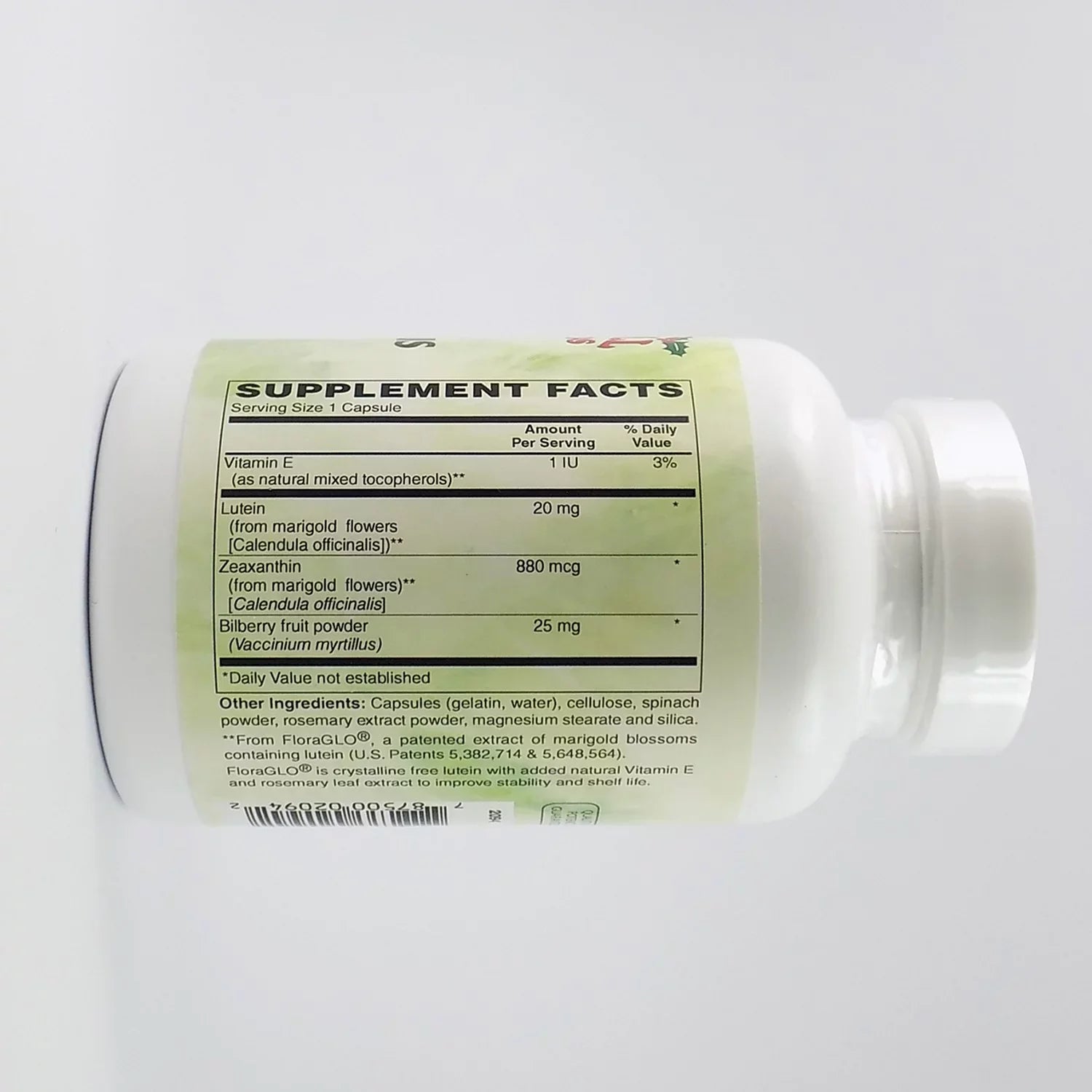 Holly Hill Health Foods, Lutein Plus For Vision Sizeupport With FloraGLO, 120 Capsules